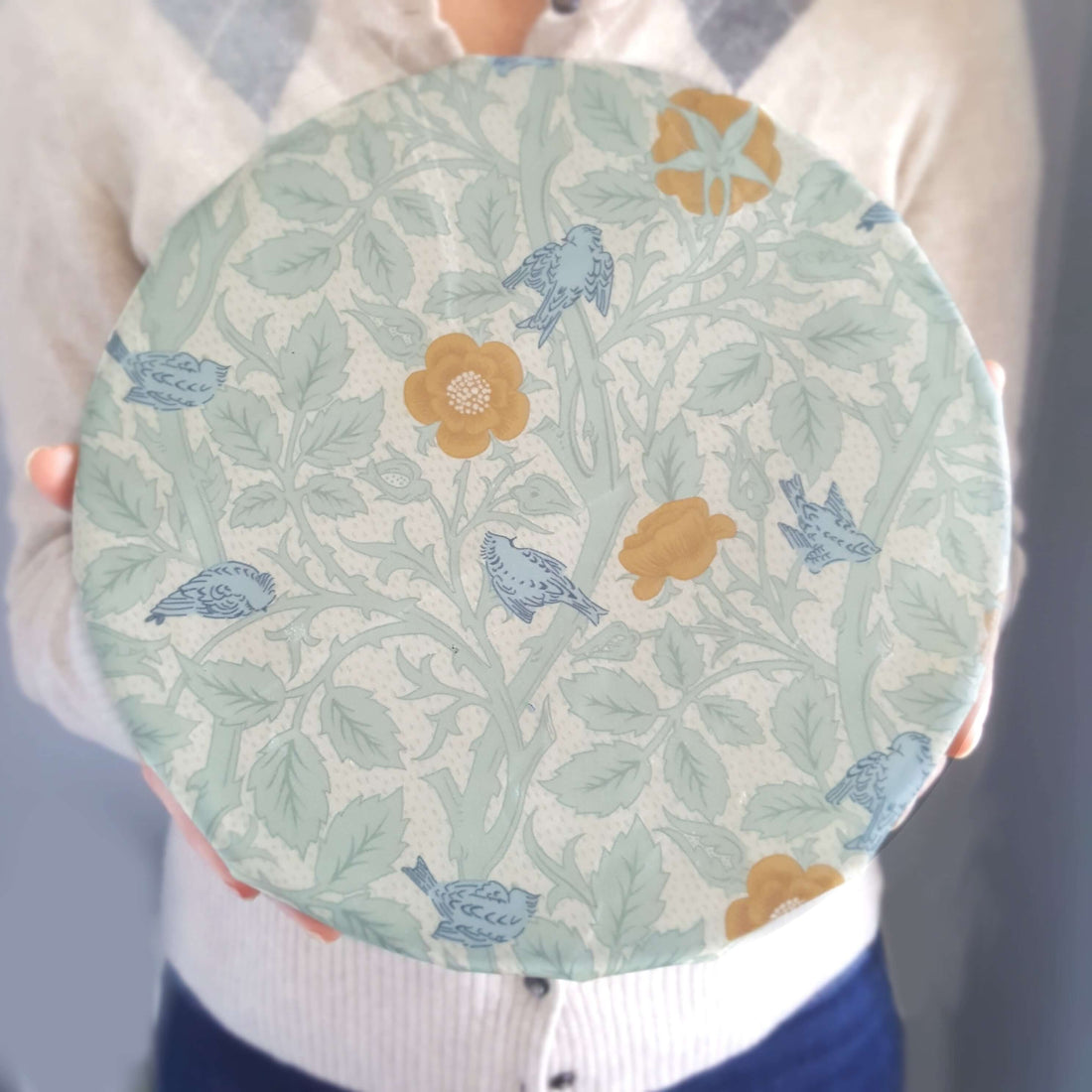 *William Morris Set of 3 Handmade Beeswax Wraps