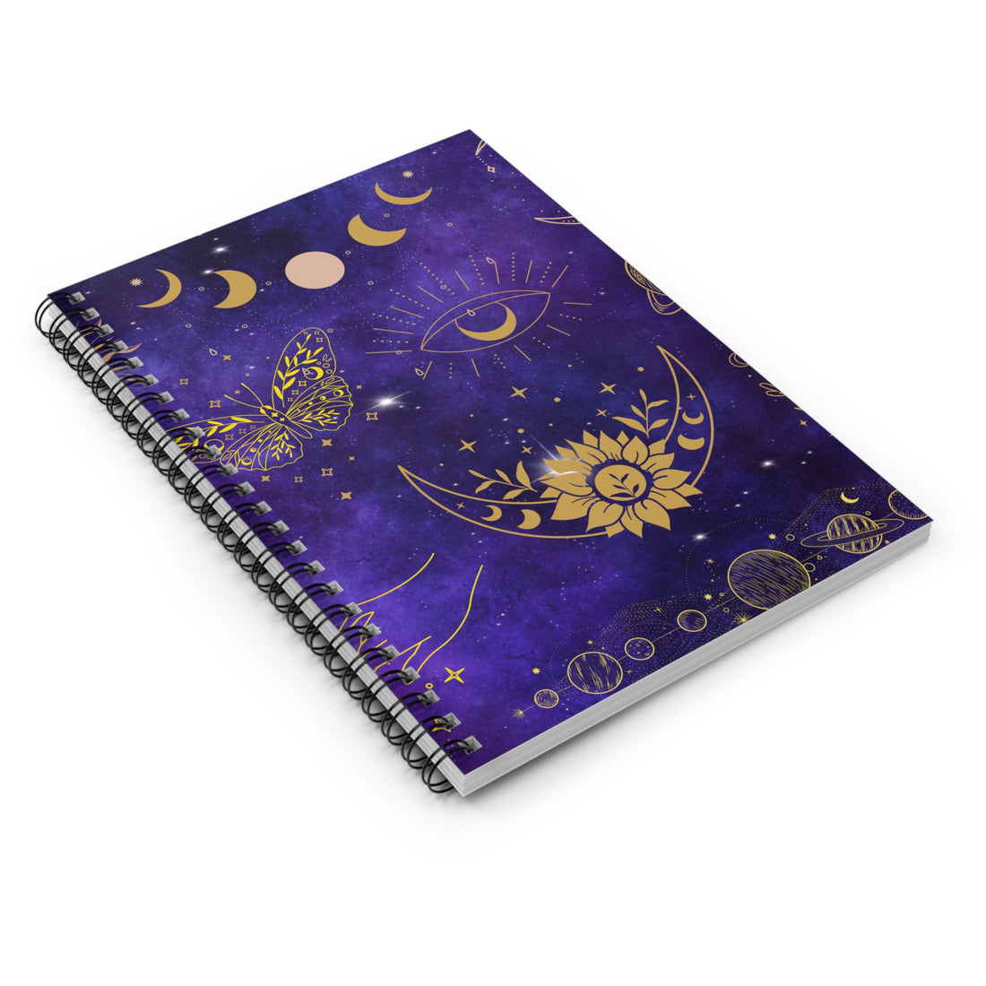 Celestial Dreams Spiral Notebook - Ruled Lined Pages for Journaling and Planning