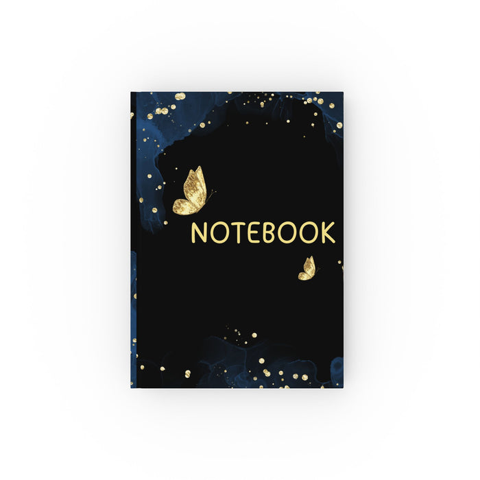 Elegant Butterfly Design Hard Backed Journal