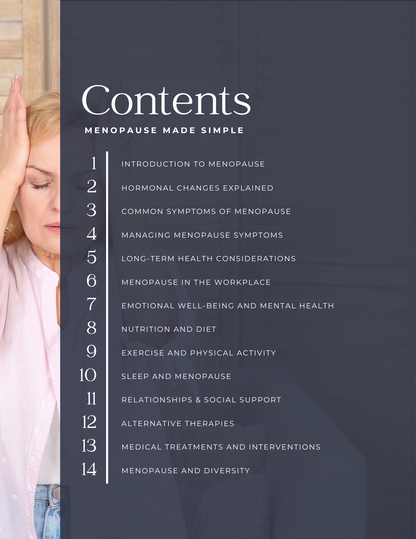 Menopause Made Simple E-Book