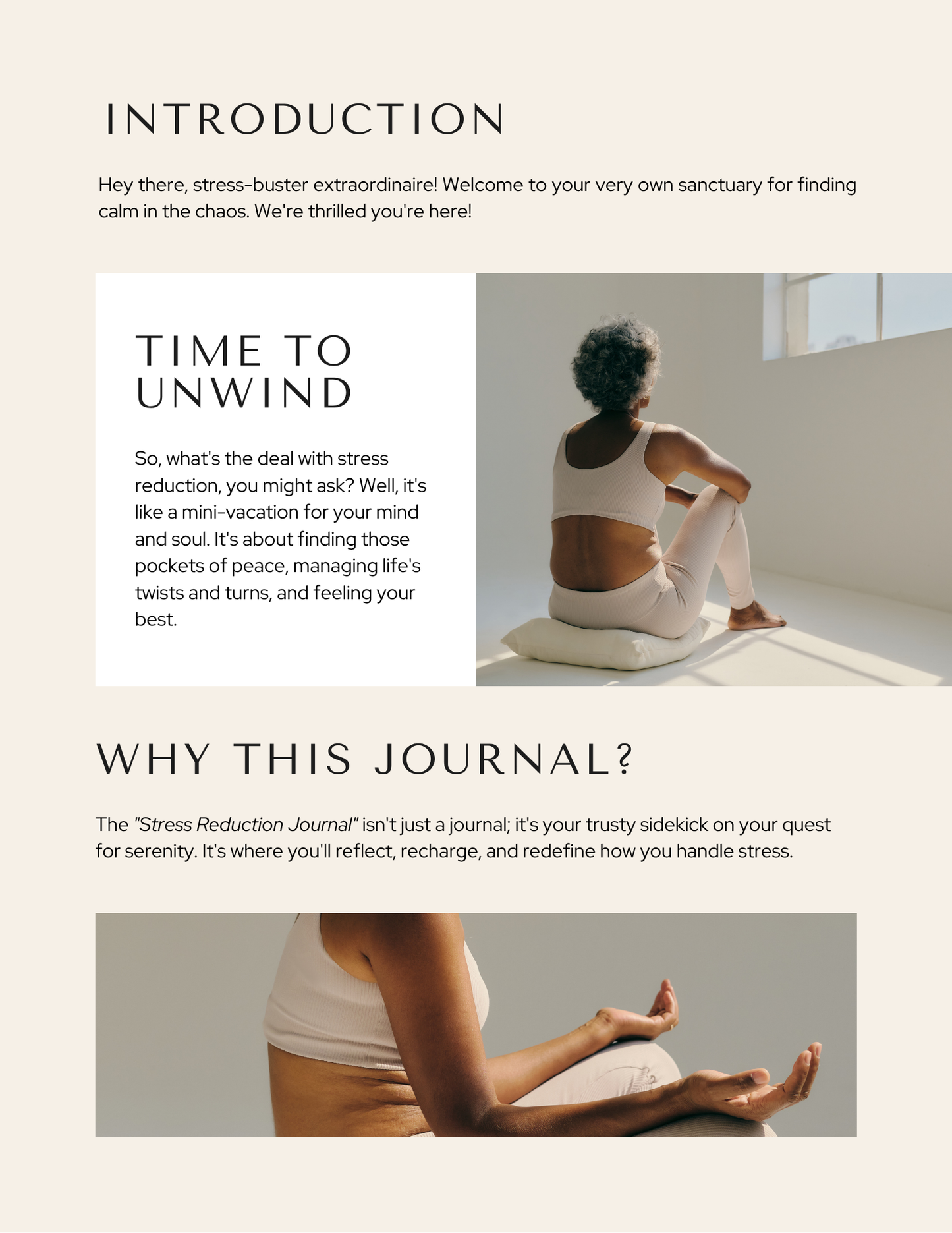 Stress Reduction Journal